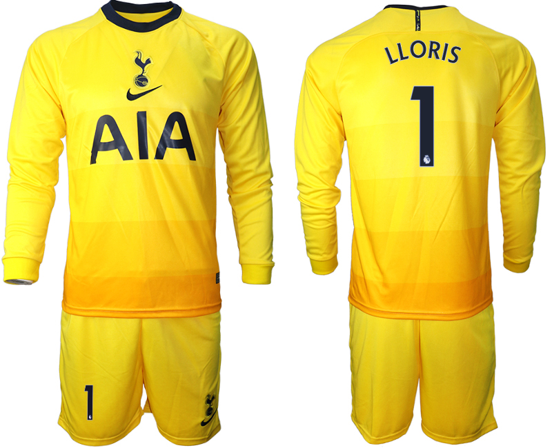 Cheap 2021 Men Tottenham Hotspur away Long sleeve 1 soccer jerseys